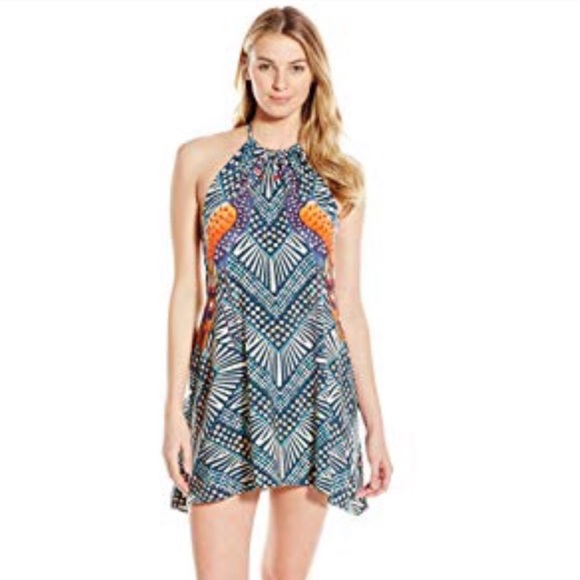 Mara Hoffman NWT 🦚 halter dress $220 pockets! - Picture 2 of 6